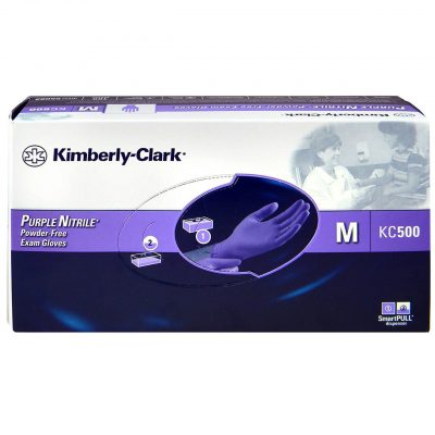 kimberly clark gloves purple