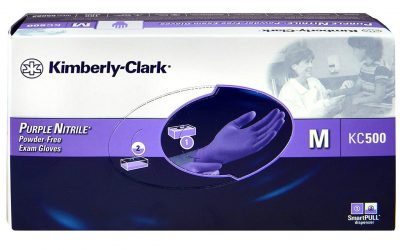 kimberly clark gloves purple